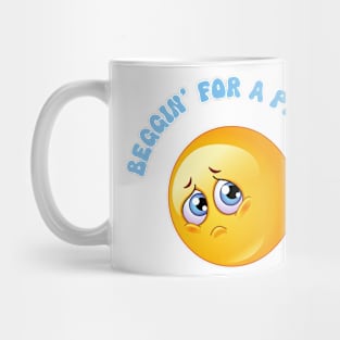 Begging for a Pegging Funny Meme Butt Sex Offensive Gen Z Ironic Weirdcore Mug